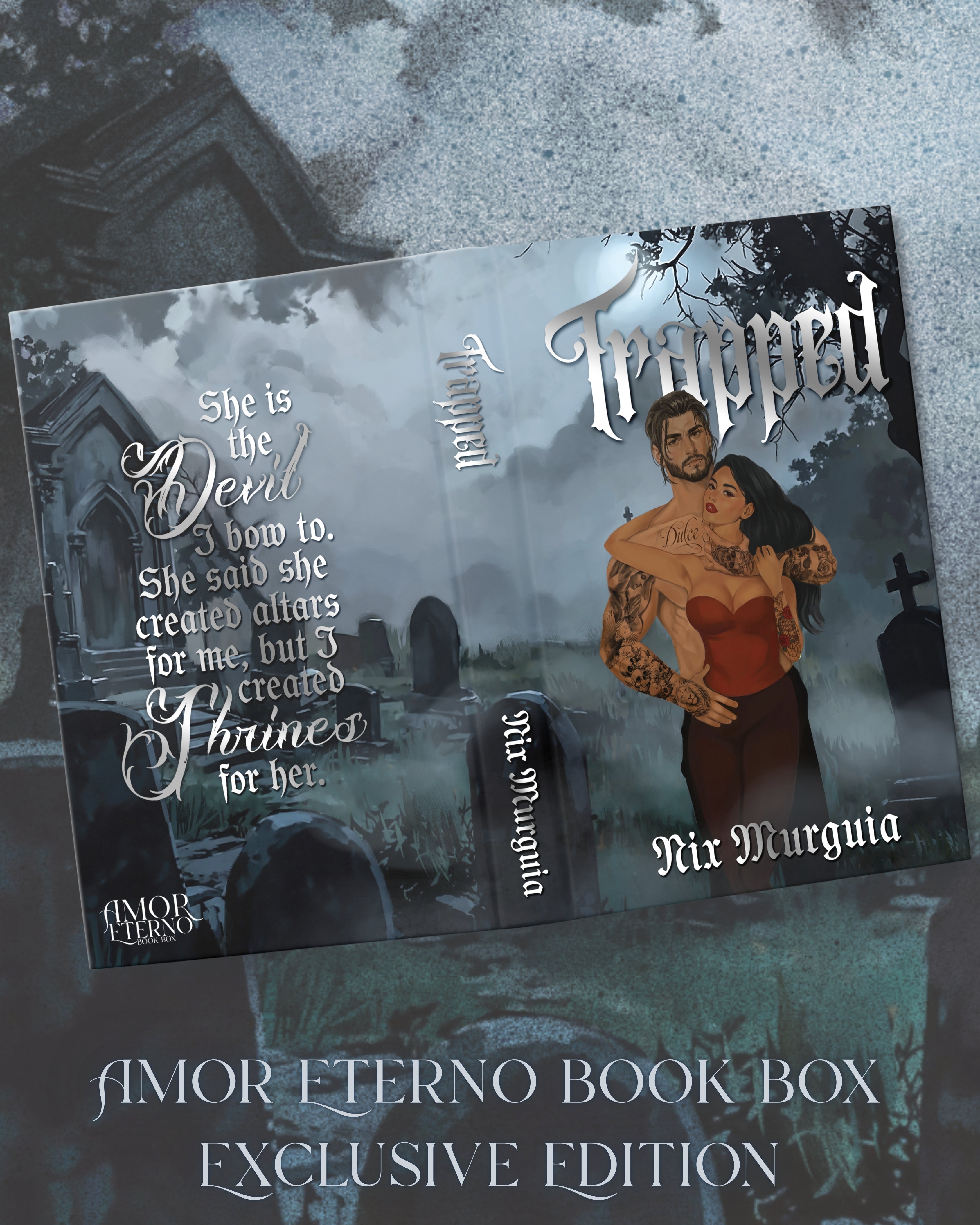 October BOOK ONLY featuring Trapped by Nix Murguia
