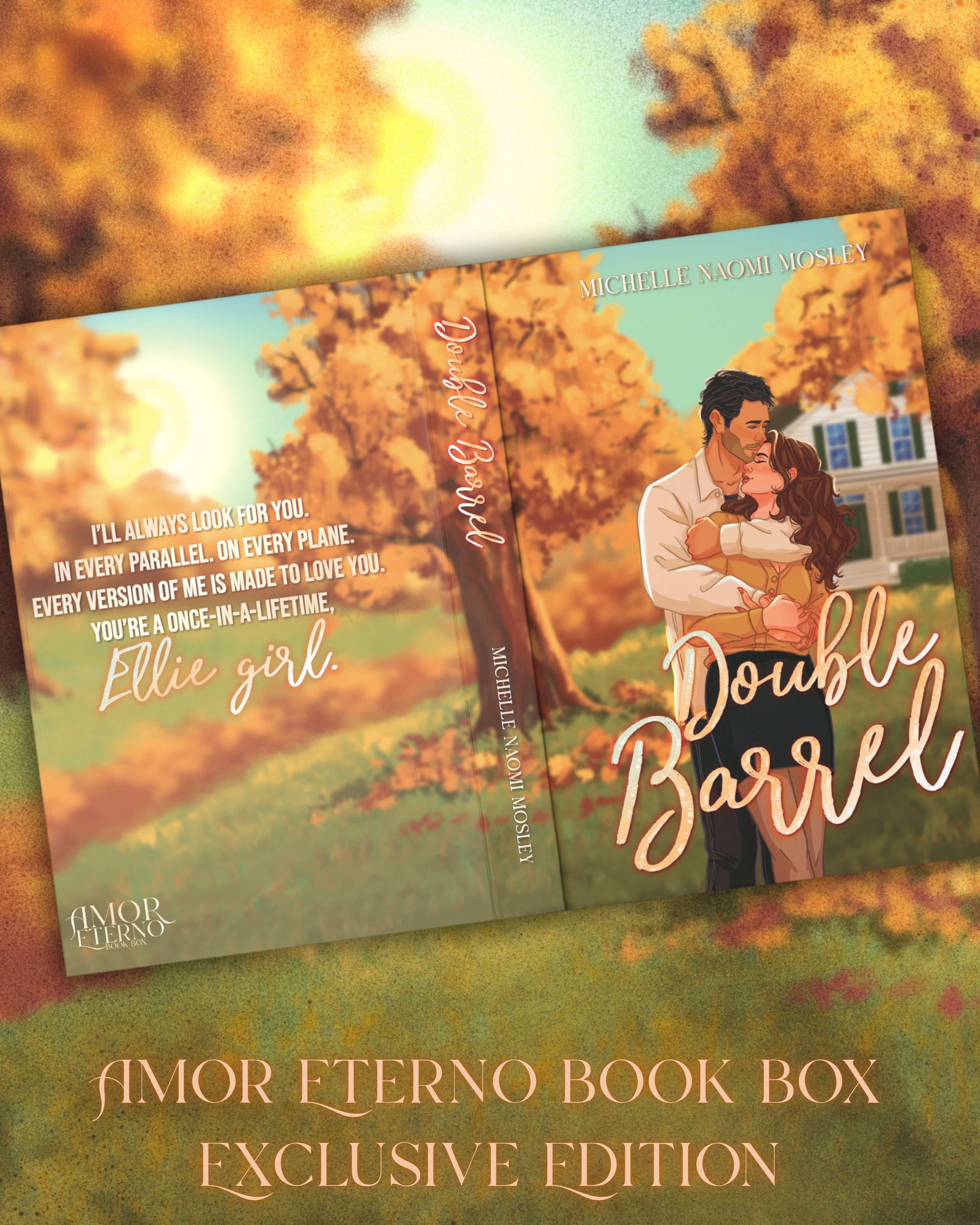 November BOOK ONLY featuring Double Barrel by Michelle Naomi Mosley