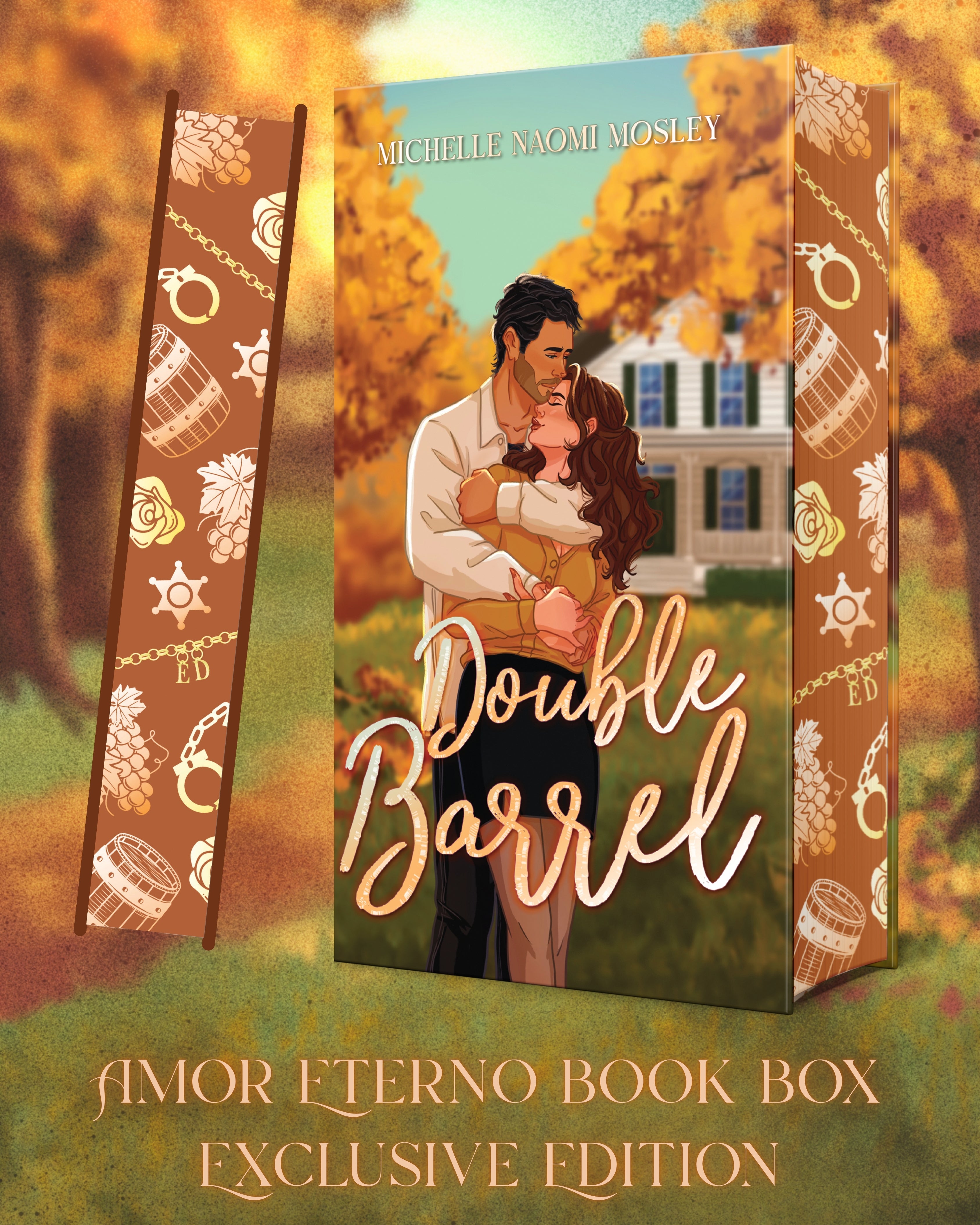 November BOOK ONLY featuring Double Barrel by Michelle Naomi Mosley