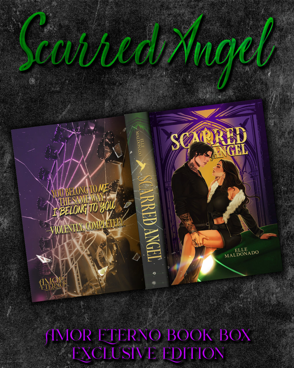 March Box featuring Scarred Angel by Elle Maldonado