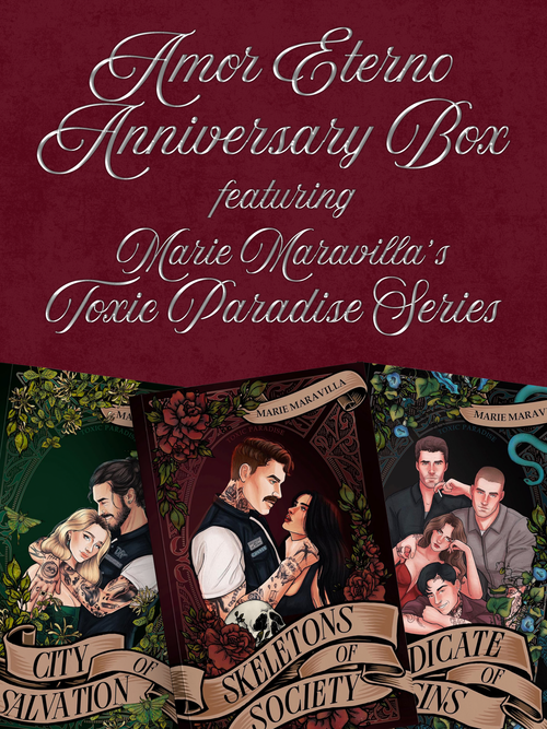 Anniversary Box featuring Marie Maravilla's Toxic Paradise Series